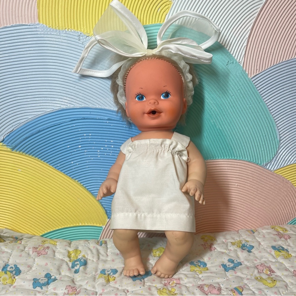 Vintage G.M.F.G.I 1978 Hong Kong Drinks and Wets rubber doll
